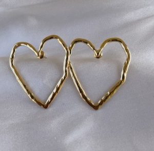 Sparkling Heart Hoops FOR FEMALES